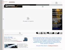 Tablet Screenshot of gensol.com.co